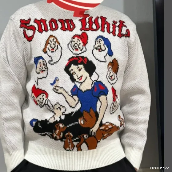 WHITE Snow SNOW SWEATER White Sweater 24FW 1003